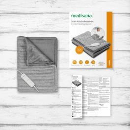 Manta térmica de malla reversible - MEDISANA - HB 680 - Calentamiento rápido 120 W - Apagado automático Manta térmica de malla reversible - MEDISANA - HB 680 - Calentamiento rápido 120 W - Apagado automático