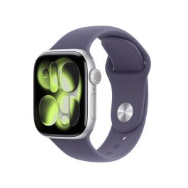 Apple Watch Series 11 Aluminio 42mm Plata con Correa Deportiva Nebelviolett S/M