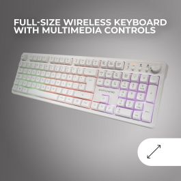 Pack Gaming Mars Gaming MCPWXWES Blanco Qwerty Español (3 Unidades)