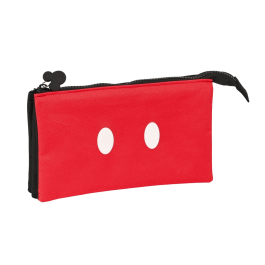 Portatodo Triple Mickey Mouse Clubhouse Mickey mood Negro Rojo 22 x 12 x 3 cm Precio: 8.49999953. SKU: S4308274