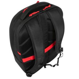 Targus Mochila para portátil Strike II de 17.3 pulgadas Negra con compartimentos para tableta, teclado y auriculares
