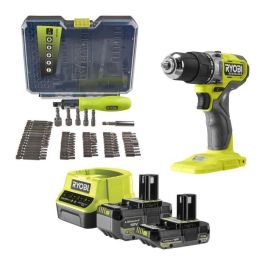 Ryobi RYO4058546562717 Taladro de impacto BRUSHLESS 18V 54 Nm 450-1.700 rpm 27.200 cp/min con 2 baterías y cargador Precio: 196.49999974. SKU: B1APDJMX37