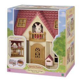 Sylvanian Families 5567 Playset Casa de Campo Renovada, Incluye 1 Figura y 10 Accesorios, Edad Recomendada +3 Años