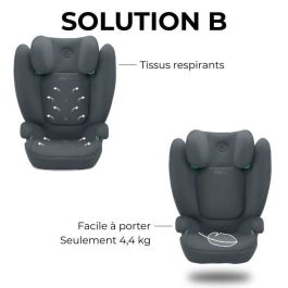 Cybex CYB4063846370825 Solución automática B I-FIX Grupo 2/3 Acero gris Cybex CYB4063846370825 Solución automática B I-FIX Grupo 2/3 Acero gris