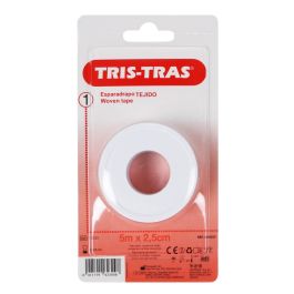 Tris-Tras Esparadrapo Tejido 5 m x 2.5 cm (24 Unidades)