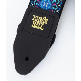 Ernieball Correa Guitarra Bajo Jacquard Polipropileno "Indigo Orchid" 5cm Ancho