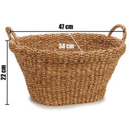 Cesto Asa Ovalado Med Borde Asas Giftdecor 50X28CM (6 Unidades) Cesto Asa Ovalado Med Borde Asas Giftdecor 50X28CM (6 Unidades)