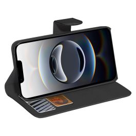 PEDEA 501600005 Funda Cartera para Apple iPhone 16e (6.1") con Soporte y Bolsillos, Negro