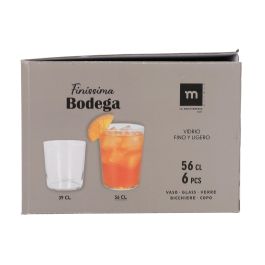 La Mediterranea Vaso Sidra Finissima Bodega Edición Especial 56 cl Modelo Md (24 Unidades)