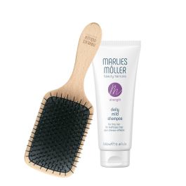 Set Marlies Moller: Marine Moisture, Scalp Brush + Daily Mild, Silicone Free, Hair Shampoo, Deep Cleansing, 100 ml Precio: 46.49999992. SKU: B1CAZR9EVB