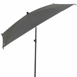 Sombrilla Aktive Gris 175 x 240 x 175 cm Sombrilla Aktive Gris 175 x 240 x 175 cm