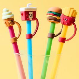 Cook Concept Pajitas Decorativo Comida Rápida Colección Ludique Plástico