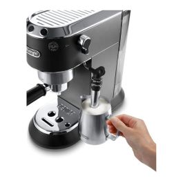 DeLonghi Máquina espresso Dedica EC685.BK Negro Plata