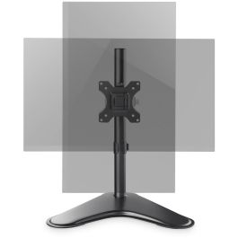 Digitus DA-90437 Soporte Monitor para 1 Pantalla de 17-32" hasta 8kg, Ergonómico con Stand de Mesa Negro