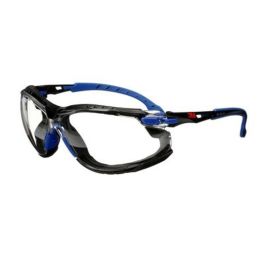 3M 1101Kit Gafa de Seguridad Solus con Lente Incolora Antiempañamiento y Antirrayas de Policarbonato, Montura Negro/Azul Precio: 28.49999999. SKU: B16KWNQEDH