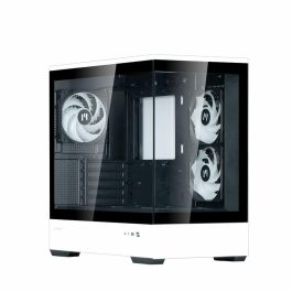 Zalman P30 Mini Tower PC Negro para placas base Mini-ATX/ITX con soporte para discos de 2.5"/3.5" y USB 3.2 Gen 1/2