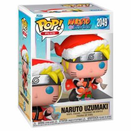 Funko 86780 Funko Pop Naruto Uzumaki Holiday - Naruto Shippuden, Figura Coleccionable de Vinilo Temática Navideña