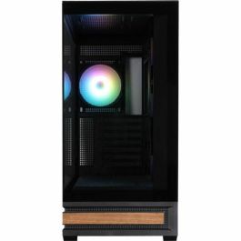 Zalman P40 NAMU BLACK Midi Tower, Torre PC Negra, ATX, Micro ATX, Mini-ITX, con 3 ventiladores 120mm instalados
