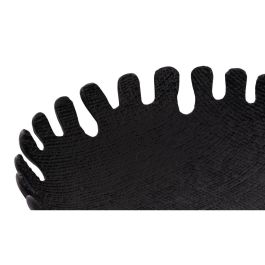 Centro de Mesa DKD Home Decor Negro Dorado Aluminio 32 x 32 x 9 cm (2 Unidades)