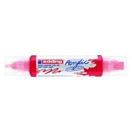 Marcador Acrylic Edding 5400 3D Doble Punta (2-3/5-10 Mm) Rojo Trafico 5 unidades Precio: 32.49999984. SKU: B15N8Z8EL3