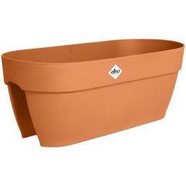 Maceta - ELHO - Vibia Campana Flower Bridge 60 - Marrón - L 26 x A 59 x A 22 cm - Balcón/Exterior - 100% reciclado Precio: 35.69000028. SKU: B1AYLEY49K
