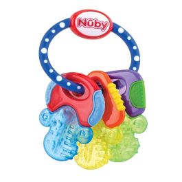Nuby Anillo de Dentición Llaves de Refrigeración 4m+ Multicolor