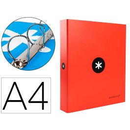 Carpeta 4 Anillas 40 mm Mixtas Antartik A4 Forrada Color Rojo Precio: 5.68999959. SKU: B17RMBEBG9