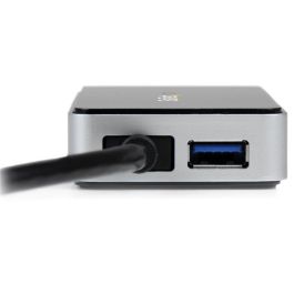 StarTech.com Adaptador de Vídeo Externo USB 3.0 a HDMI / DVI y Hub USB 3.0 – 1920x1200 – HDDVIMM3 HDMIDVIMM10