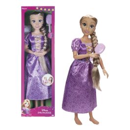 Disney Muñeca Princesa Rapunzel 80 cm, Gran Figura con Atuendo y Cepillo Incluido, Juguete de PVC para Niñas de 3 Años en Adelante. Precio: 92.7899995. SKU: B14F9844ZD