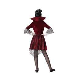 Disfraz Vampiresa Borgoña Niña Infantil 10-12 Años Disfraz Vampiresa Borgoña Niña Infantil 10-12 Años