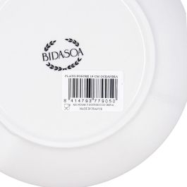 Plato Postre Porcelana Oceanika Bidasoa 19 cm Plato Postre Porcelana Oceanika Bidasoa 19 cm