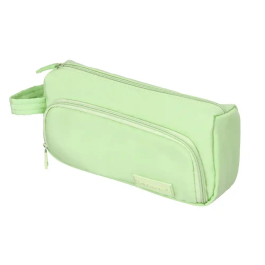Liderpapel Estuche Portatodo Minibag con Dos Cremalleras y Bolsillo Interior, Verde Pastel, 210x100x70 mm Precio: 11.495. SKU: B196TCGEDA