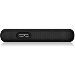 ICY BOX Adaptador 2.5" SATA a USB 3.0 Host, 6cm, sin tornillos, con funda de silicona