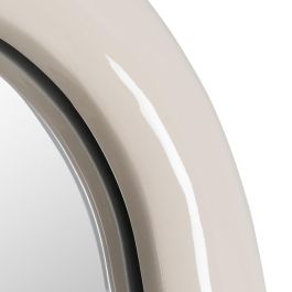 Espejo Lacado Crema Dm Decoración 80 X 4,50 X 180 cm