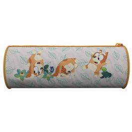 CYP BRANDS Portatodo Leaves Bluey azul con estampado de hojas, 22x7,5x7,5cm