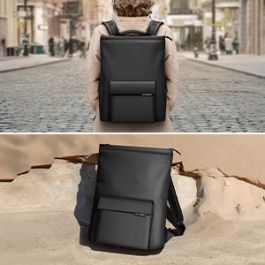 Asus Vigour Mochila para Portátil de hasta 16 pulgadas, Negra, 0.75 kg, Diseño Minimalista, Poliéster/PU Impermeable