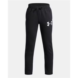 Pantalón Deportivo Infantil Under Armour Rival Flc Cblck Grphc Jgr Negro M