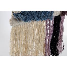 DKD Home Decor Tapiz Boho Multicolor Yute Algodon 2 x 115 x 45 cm (2 Unidades)