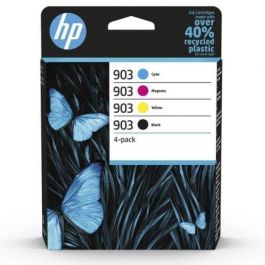 HP 903 Paquete de 4 Cartuchos de Tinta Original Negro/Cian/Magenta/Amarillo Estándar para HP OfficeJet Precio: 61.94999987. SKU: S5606617
