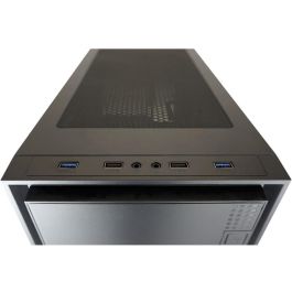 LC-Power 2016MB Micro Torre PC Negra para Placas Base Micro ATX y Mini-ITX con USB 3.2 Gen 1