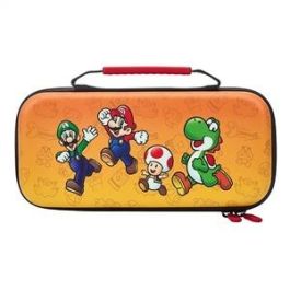 Power A NSCS0047-01 Estuche Protector Compacto para Nintendo Switch OLED, Switch y Switch Lite - Mario and Friends