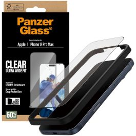 PanzerGlass Protector de Pantalla iPhone 17 Pro Max UWF Ultra-Wide Fit con EasyAligner