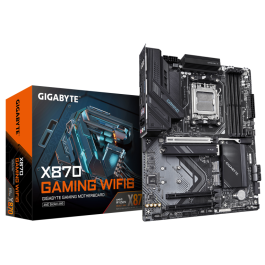 GIGABYTE Placa Base X870 GAMING WIFI6 Chipset AMD X870 Socket AM5 ATX DDR5 PCIe 5.0 Precio: 218.94999973. SKU: B14KLG83MW