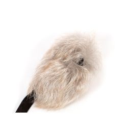 Gloria Ratoncito Con Rabito De Cuero De Conejo Natural Juguete Para Gato Hecho En España