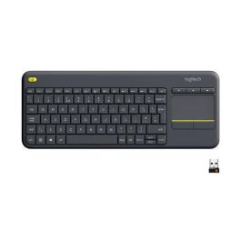 Logitech Teclado TV K400 Plus Multimedia Wireless con Touchpad Negro 920-007137 Precio: 35.50000003. SKU: S5600210