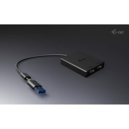 Cable USB i-Tec CADUAL4KHDMI Negro Cable USB i-Tec CADUAL4KHDMI Negro