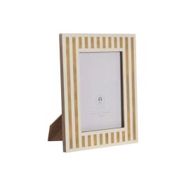 Marco Foto 13X18 Glam DKD Home Decor Blanco Natural 1.8 x 24 x 19 cm (4 Unidades) Precio: 51.49999943. SKU: B13CAJXGMG
