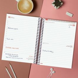 Finocam Agenda Para Estudiantes Espiral E10 - 155x212 mm, Rosa, Septiembre 2025-Agosto 2026 Finocam Agenda Para Estudiantes Espiral E10 - 155x212 mm, Rosa, Septiembre 2025-Agosto 2026