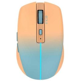 INCA IWM-511RT Ratón Inalámbrico & Bluetooth 1600 DPI 6D Taste Naranja