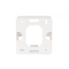 Digitus Caja de montaje en superficie para tomas Keystone 80x80mm, tipo alemán, blanco